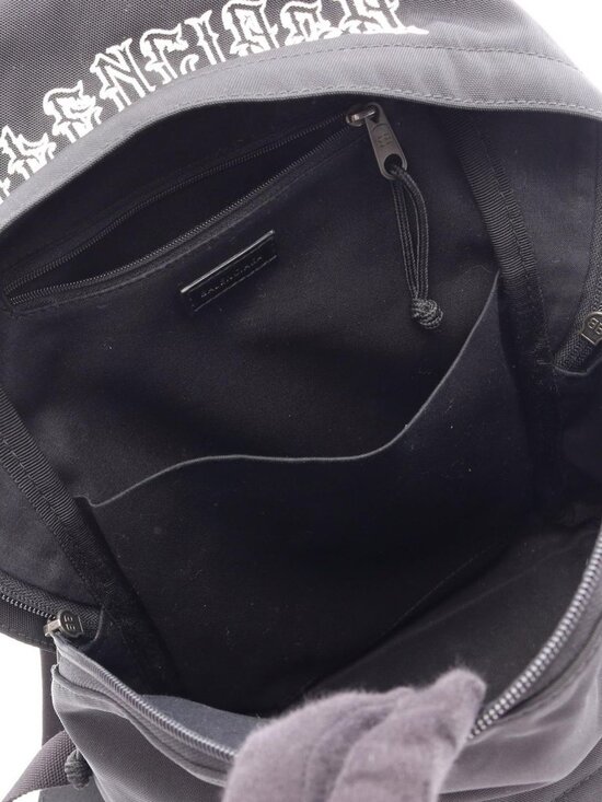 Balenciaga Backpack Tattoo Logo Explorer Black Nylon